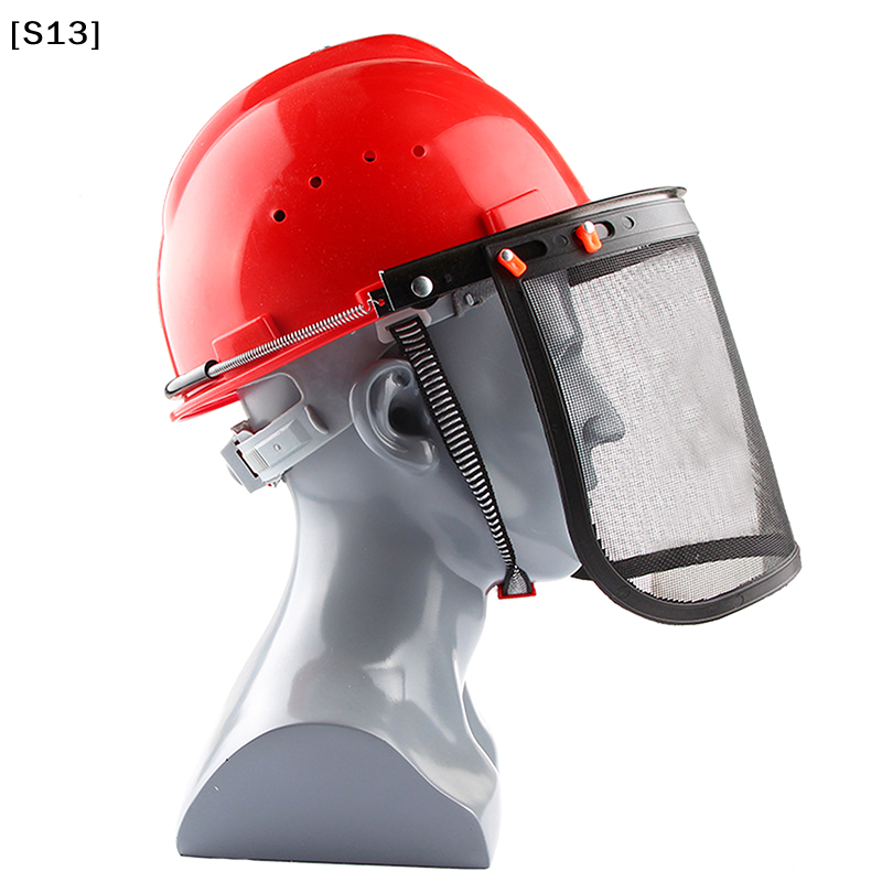 Gardening Tools Basic - 1P Garden Grass Trimmer Safety Helmet