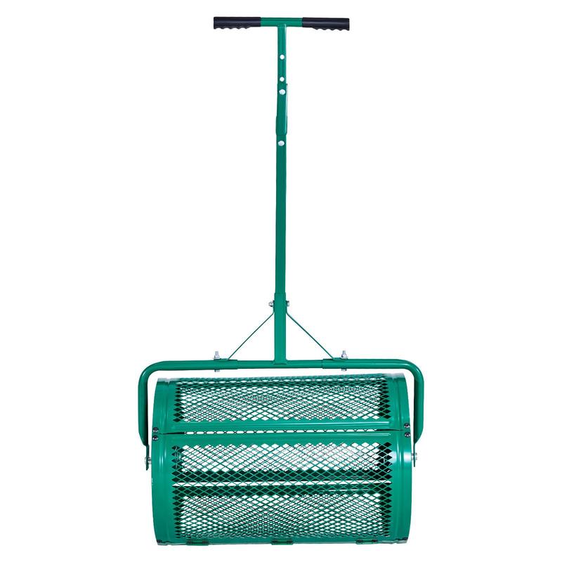 Grass Seed Spreader - Compost Spreader, 24 in Wide Peat