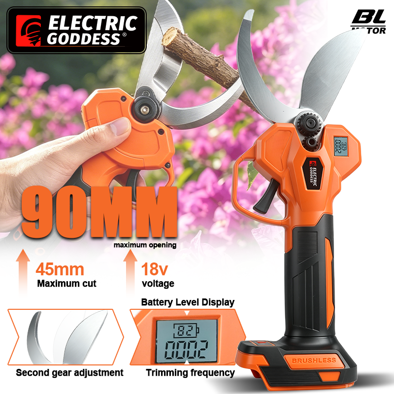 Gardening Tools Scissors - Electric Goddess Brushless 45mm Electric Pruning