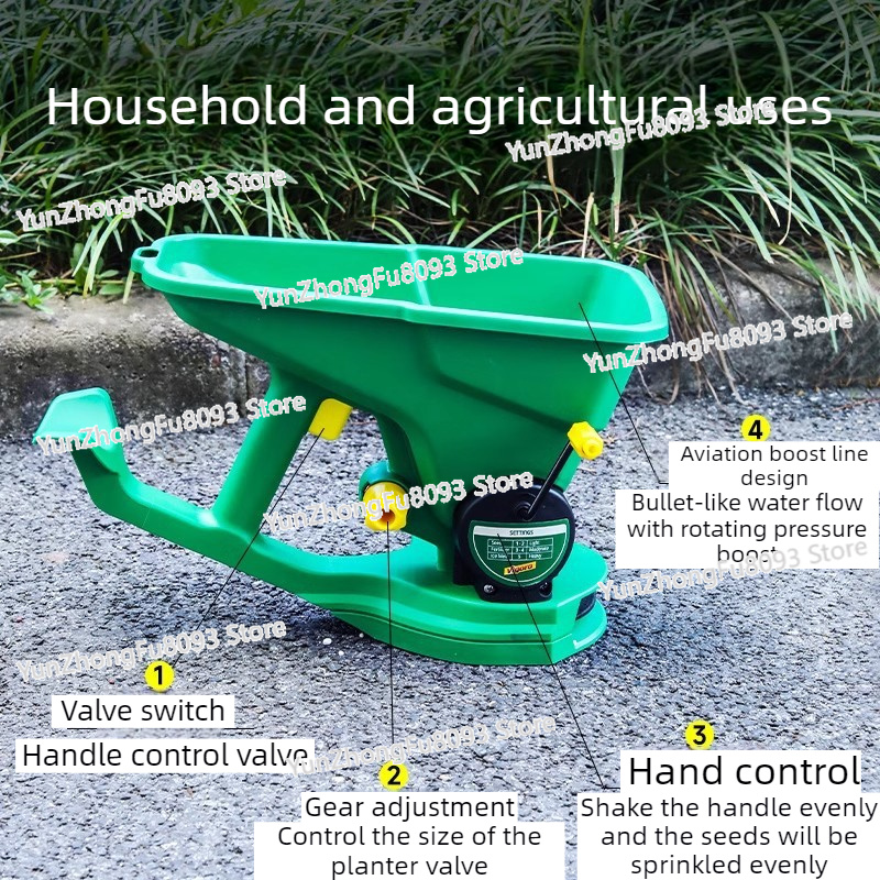 Small Fertilizer Grass Seeding - Grass Seed Spreader recensie en prijs