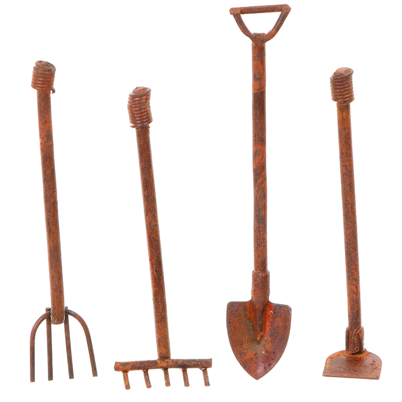 1:12 Scale Dollhouse Miniature - Gardening Tools Shovel recensie en prijs