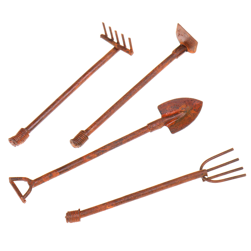 1:12 Scale Dollhouse Miniature - Gardening Tools Shovel recensie en prijs