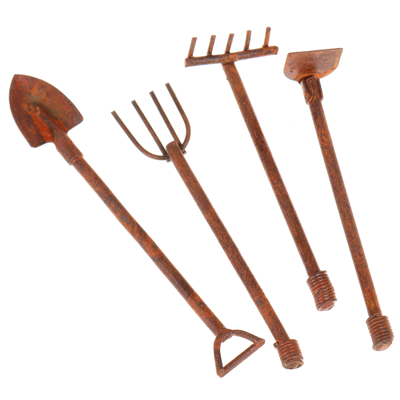1:12 Scale Dollhouse Miniature - Gardening Tools Shovel recensie en prijs