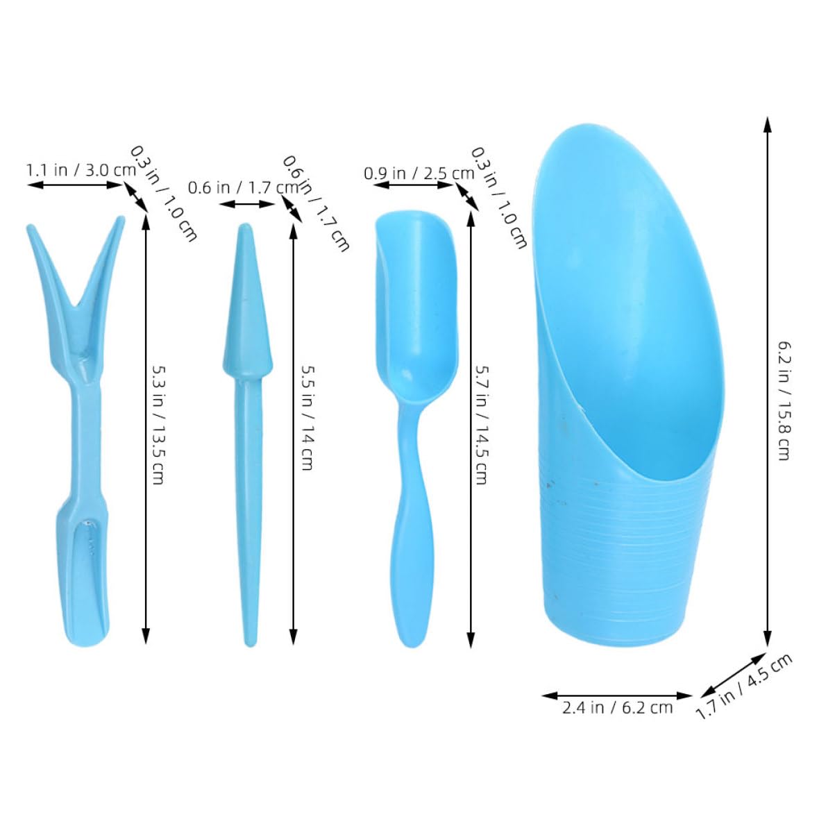 4pcs/set, Plastic Durable Buck - Gardening Tools Bundle recensie en prijs