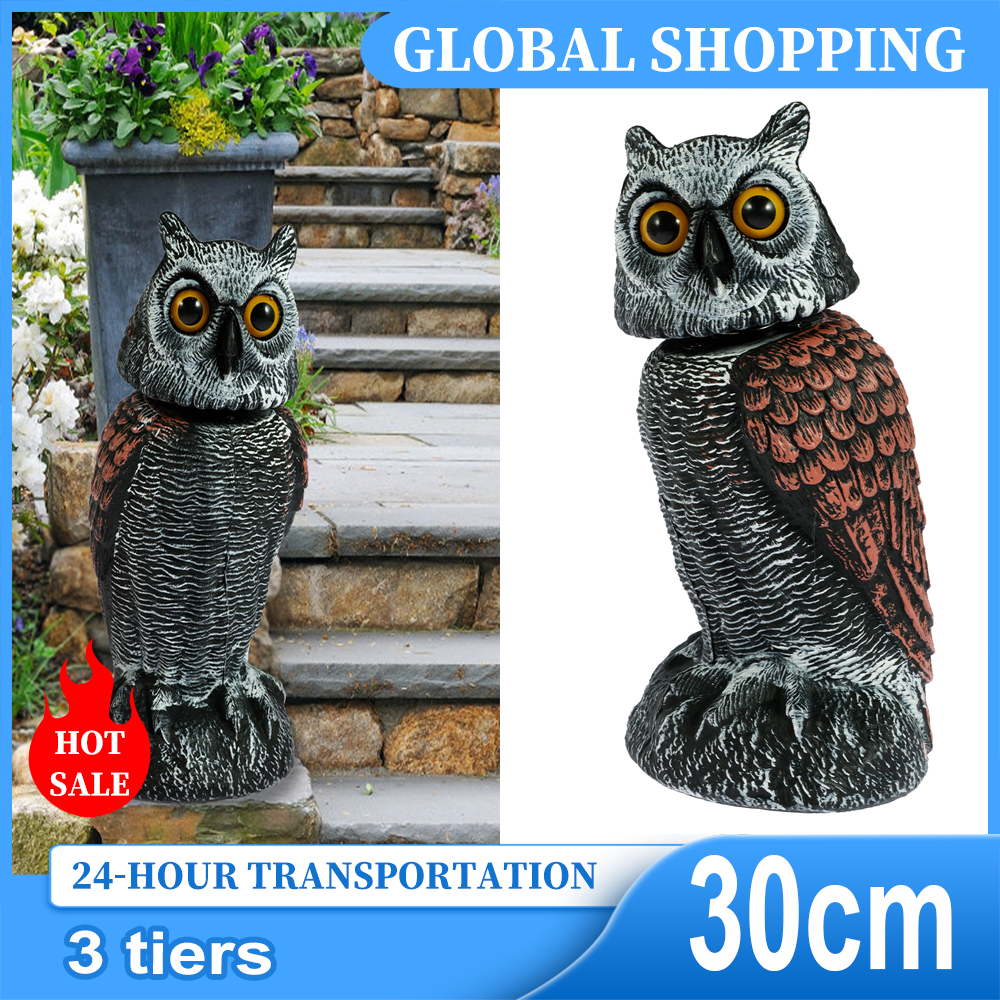 Fake Owl Decoy Plastic Owl Sca - Gardening Tools Store recensie en prijs