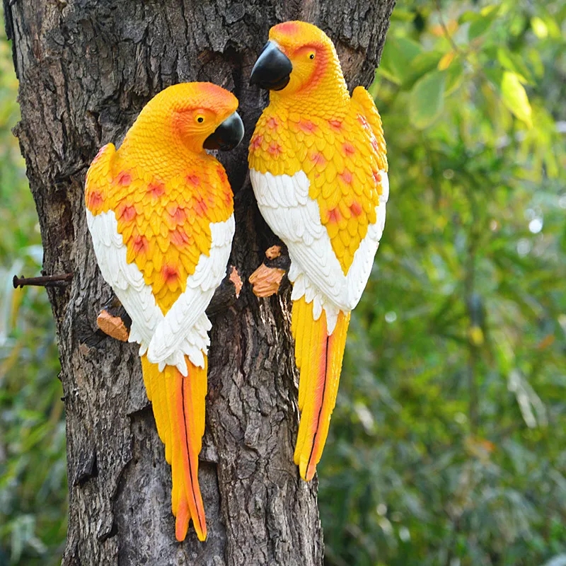 Resin Parrot Statue Wall Mount - Gardening Tools Store recensie en prijs