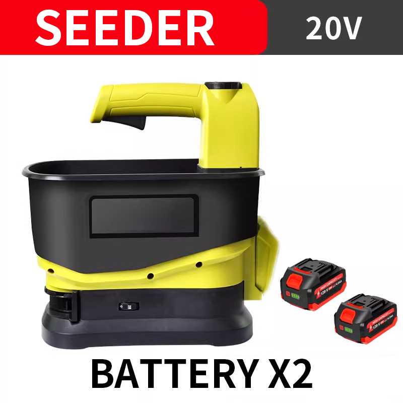 Portable seeder, automatic spr - Grass Seed Spreader recensie en prijs