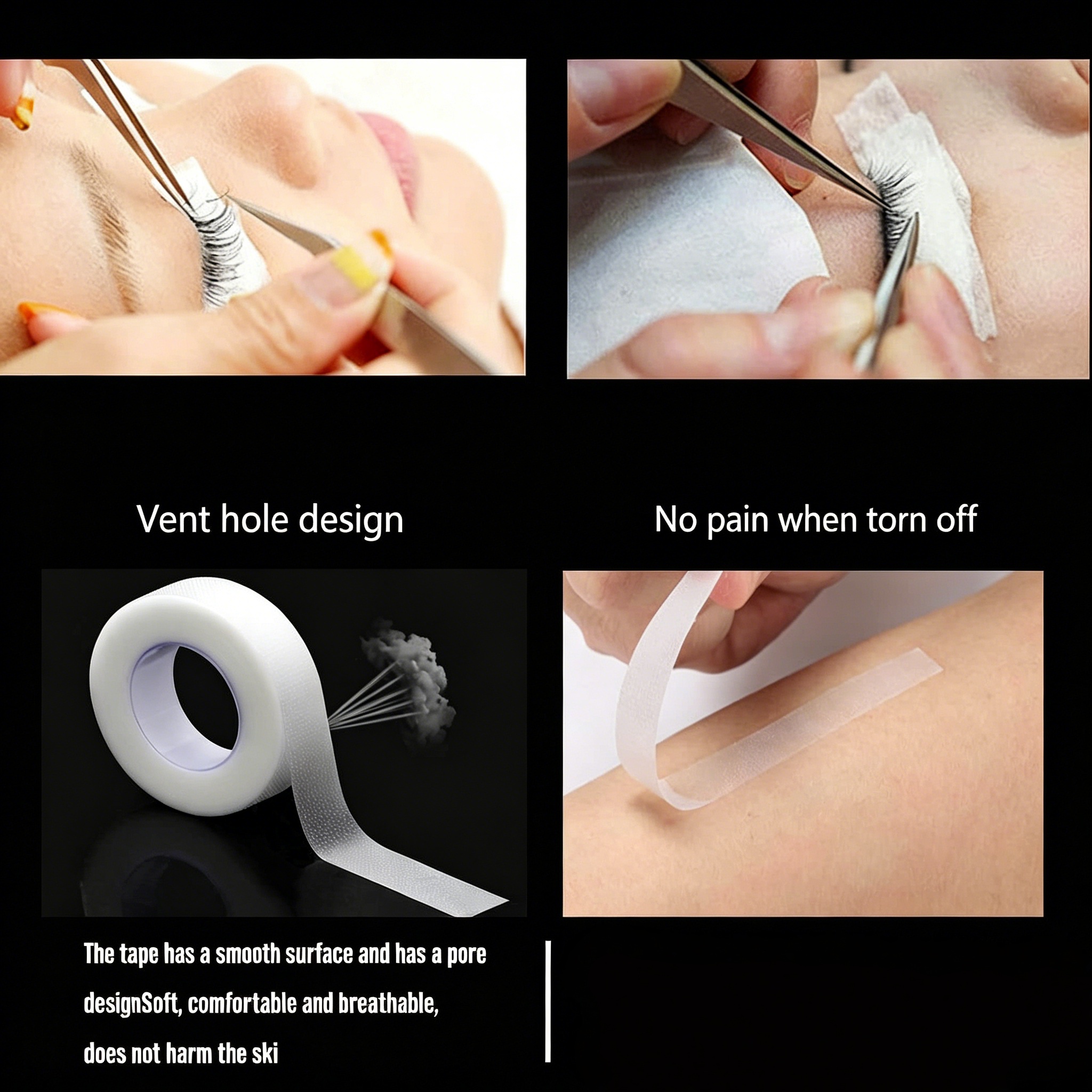 10 Rolls 9m PE Eyelash Extensi - Grafting Tape recensie en prijs