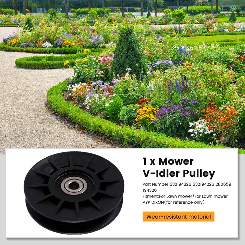 Top Deals Mower V-Idler Pulley - Gardening Tools Deals recensie en prijs