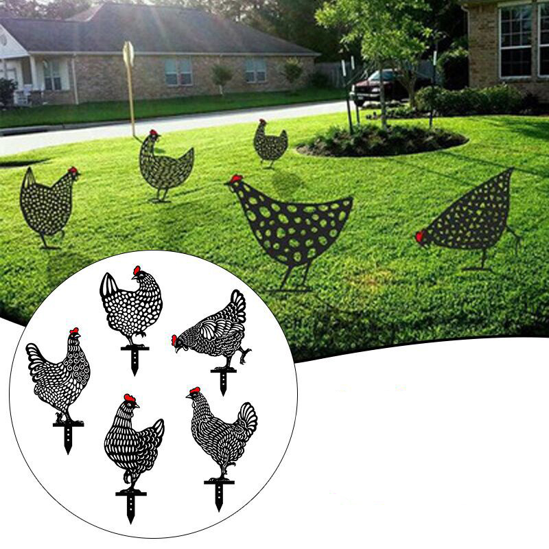 1Pc Yard Chicken Decor Ornamen - Gardening Tools Store recensie en prijs