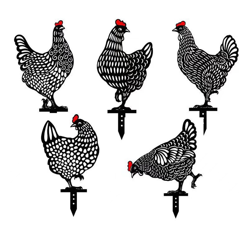 1Pc Yard Chicken Decor Ornamen - Gardening Tools Store recensie en prijs
