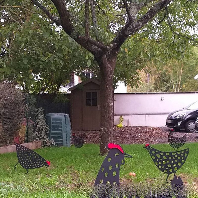 1Pc Yard Chicken Decor Ornamen - Gardening Tools Store recensie en prijs