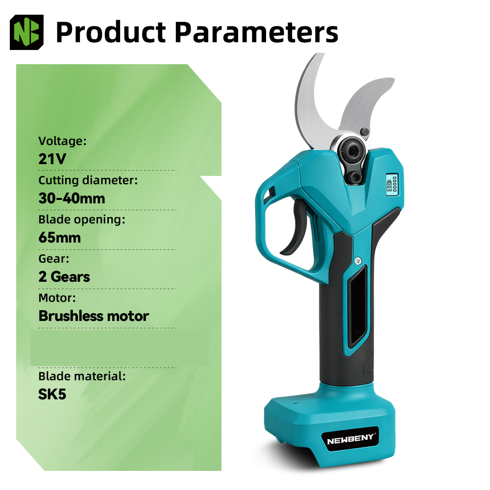 NEWBENY 65MM Cordless Electric - Gardening Tools Scissors recensie en prijs