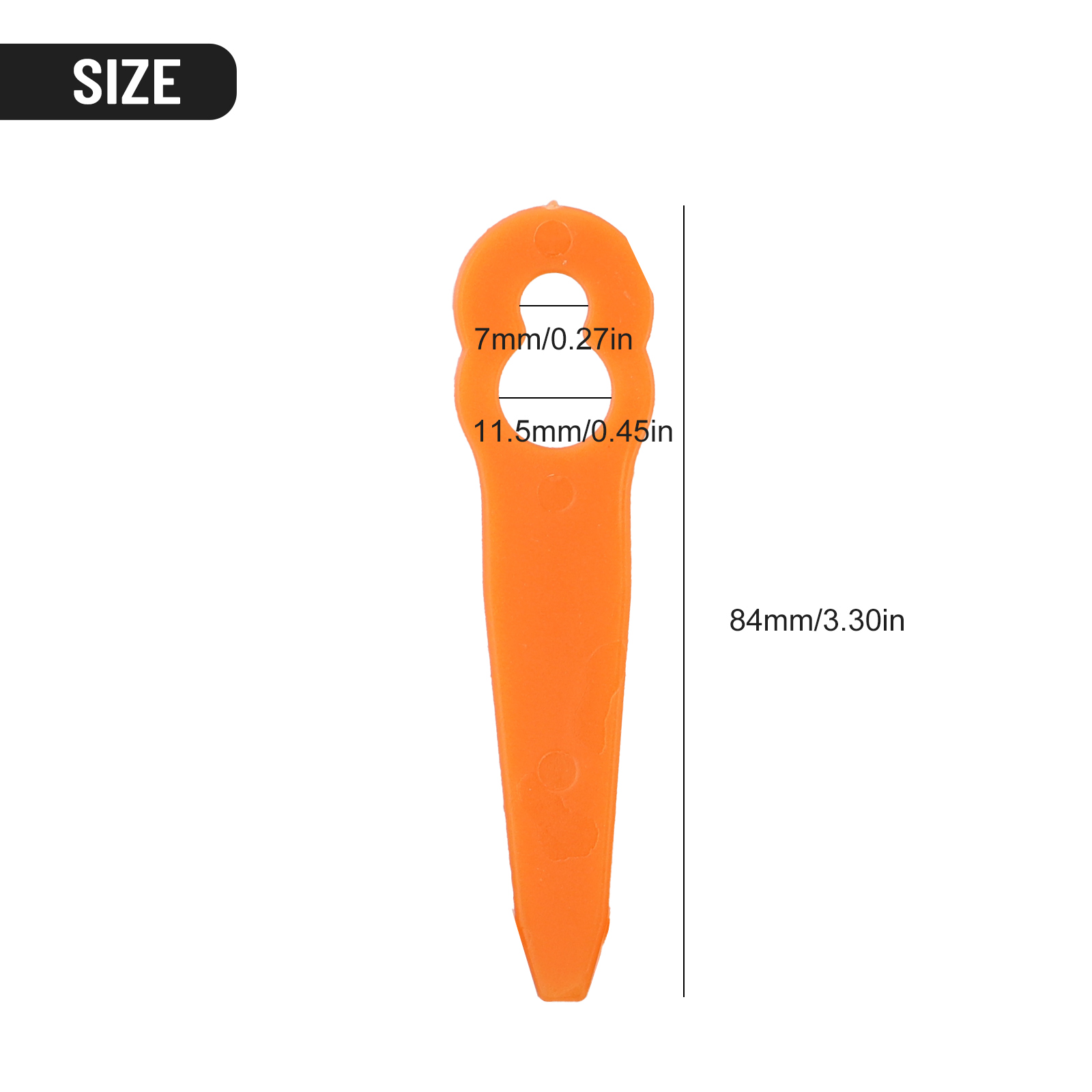 100PCS Plastic Replacement Bla - Gardening Tools Basic recensie en prijs