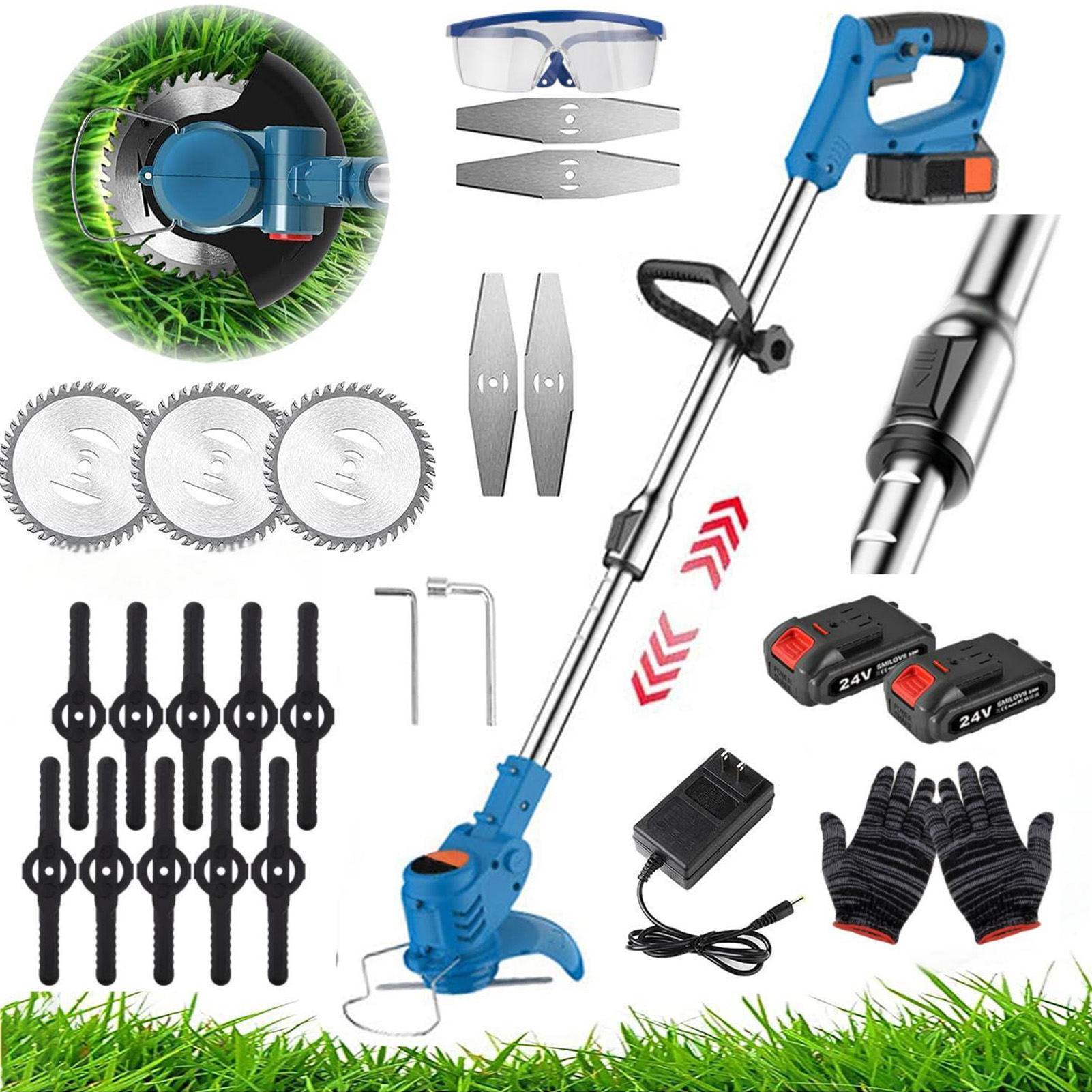 Brushless Electric Lawn Mower  - Gardening Tools Uk recensie en prijs
