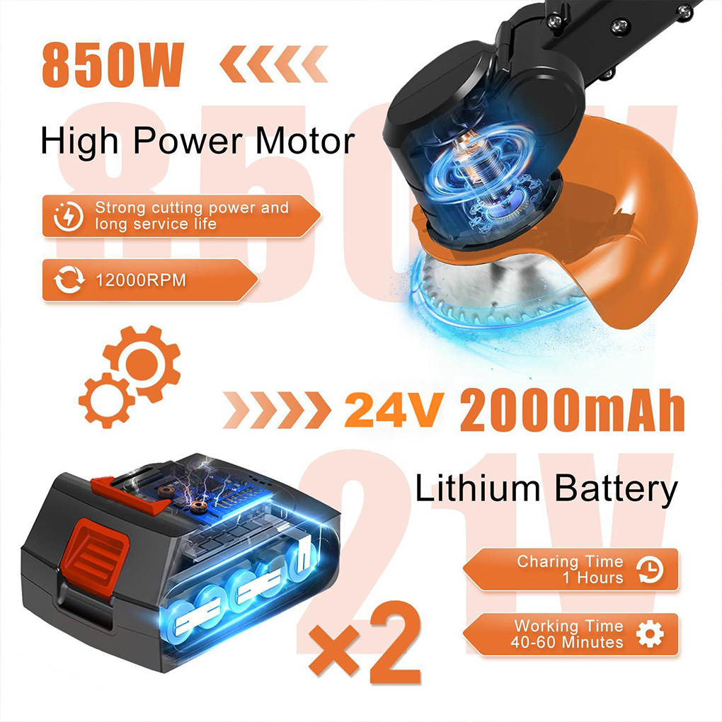 Brushless Electric Lawn Mower  - Gardening Tools Uk recensie en prijs