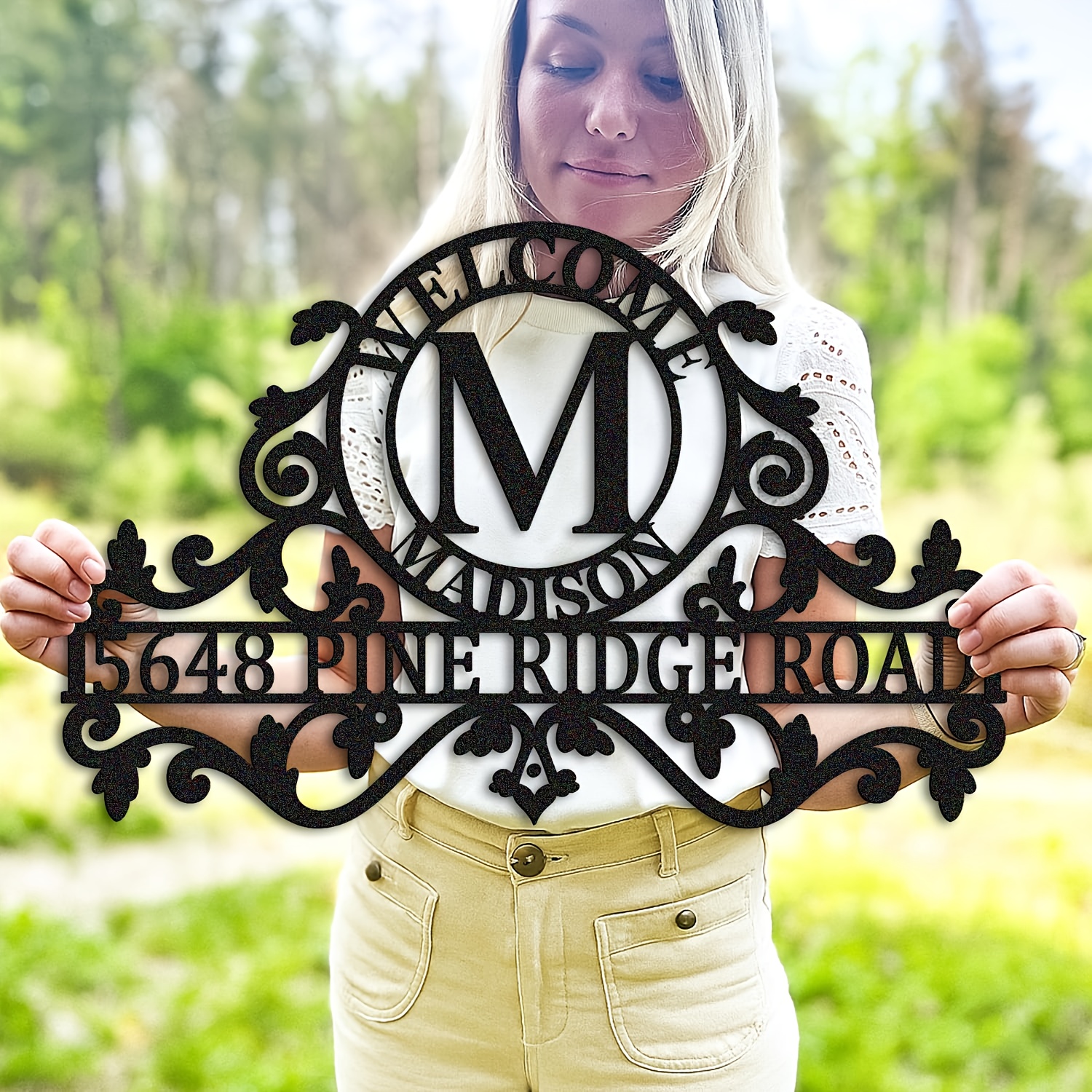 Custom Metal Outdoor/Indoor Ad - Gardening Tools Store recensie en prijs