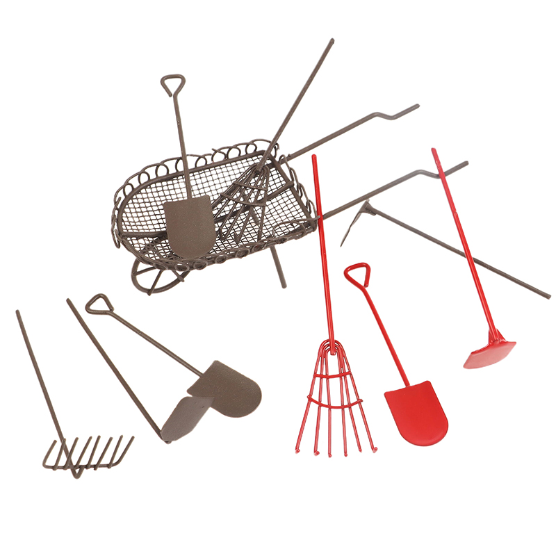 1/12 Dollhouse Simulation Gard - Gardening Tools Shovel recensie en prijs