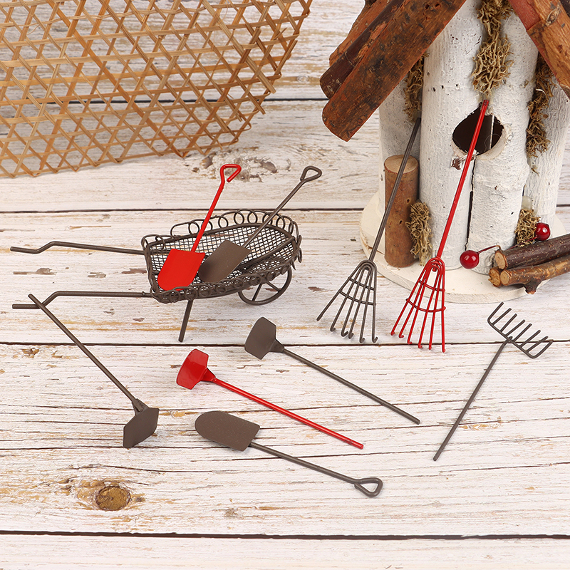 1/12 Dollhouse Simulation Gard - Gardening Tools Shovel recensie en prijs