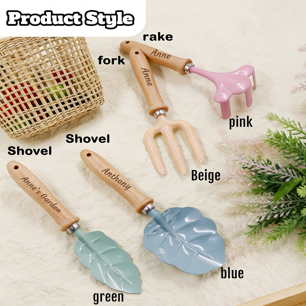 Personalized Kids Garden Tool  - Gardening Tools Names recensie en prijs