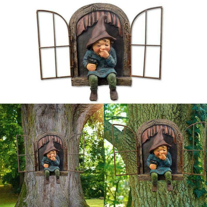 Naughty Garden Gnome Statue El - Gardening Tools Store recensie en prijs