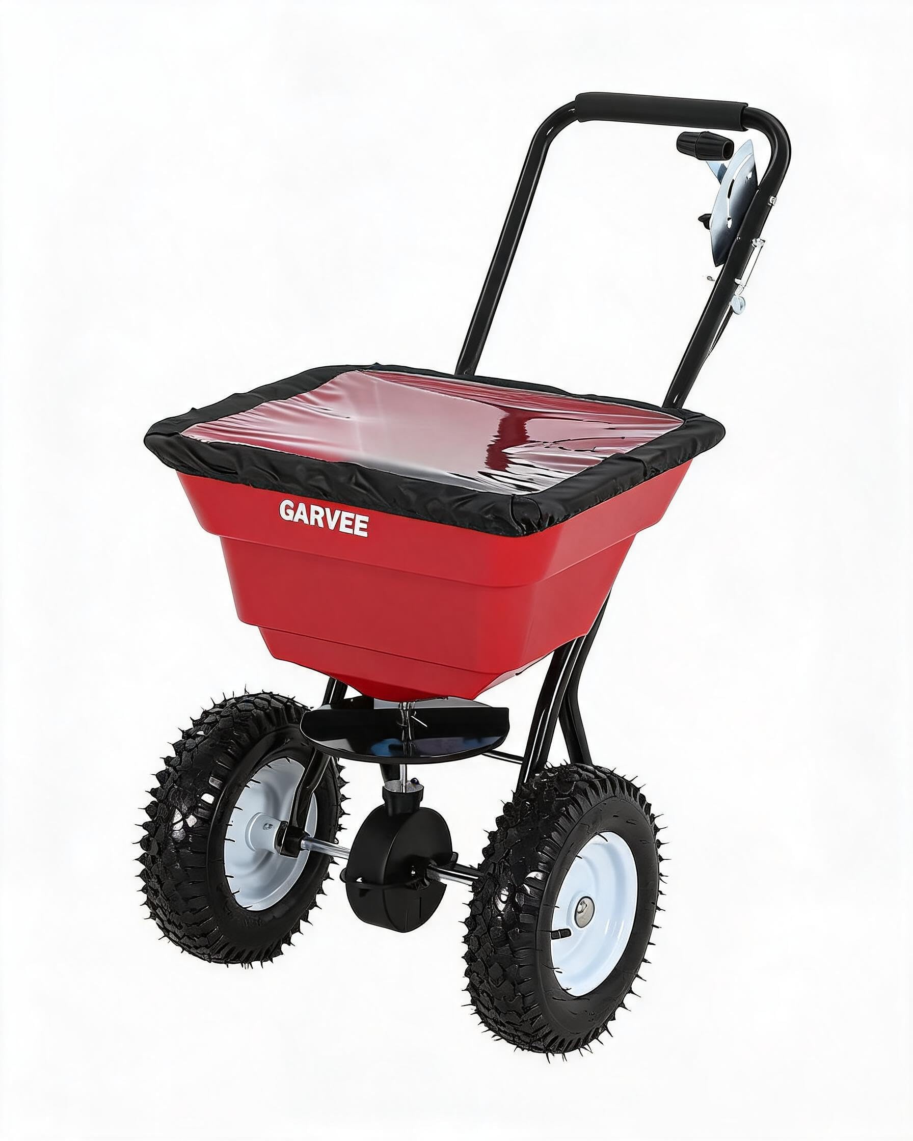 80 LBS Push Broadcast Spreader - Grass Seed Spreader recensie en prijs