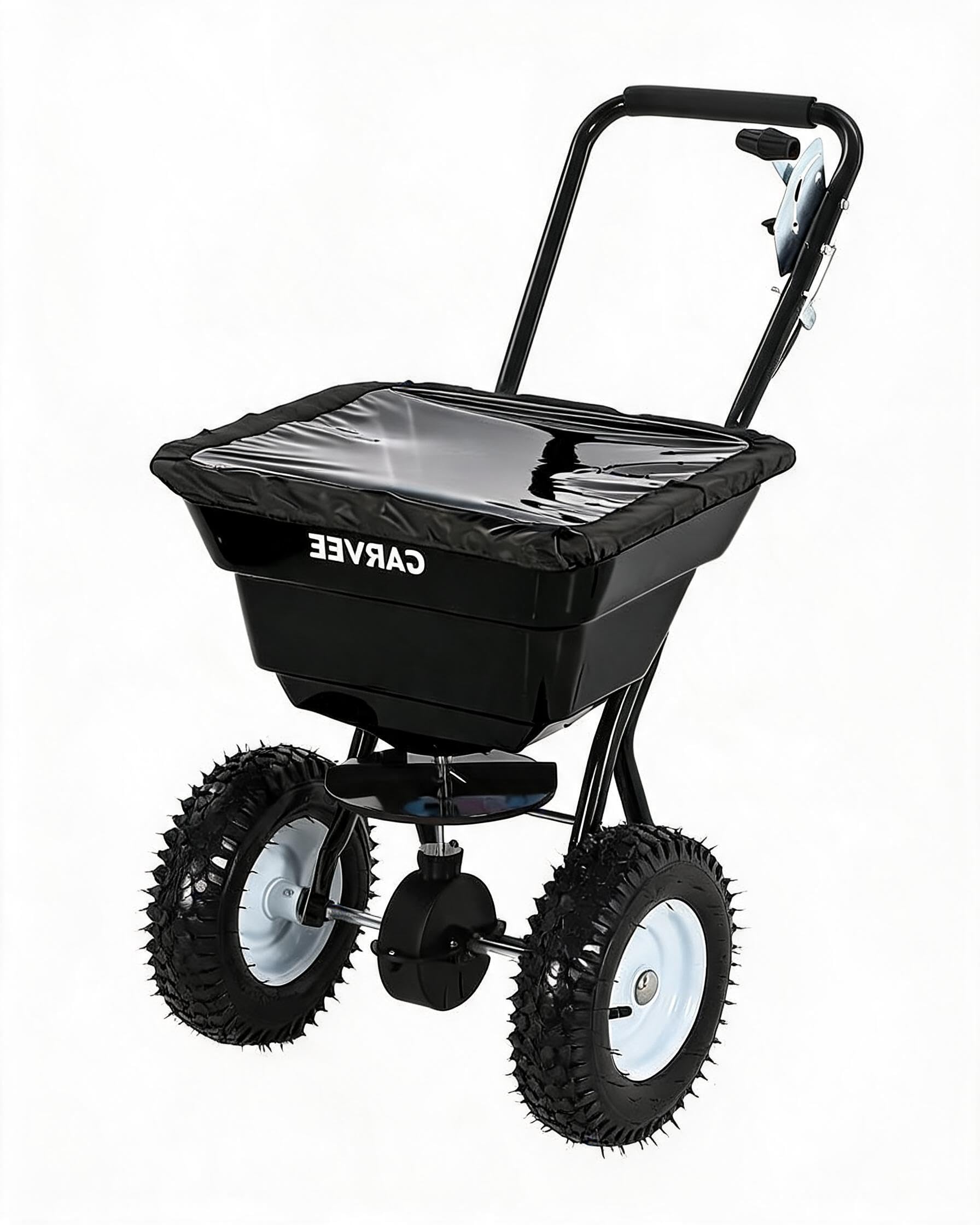 80 LBS Push Broadcast Spreader - Grass Seed Spreader recensie en prijs