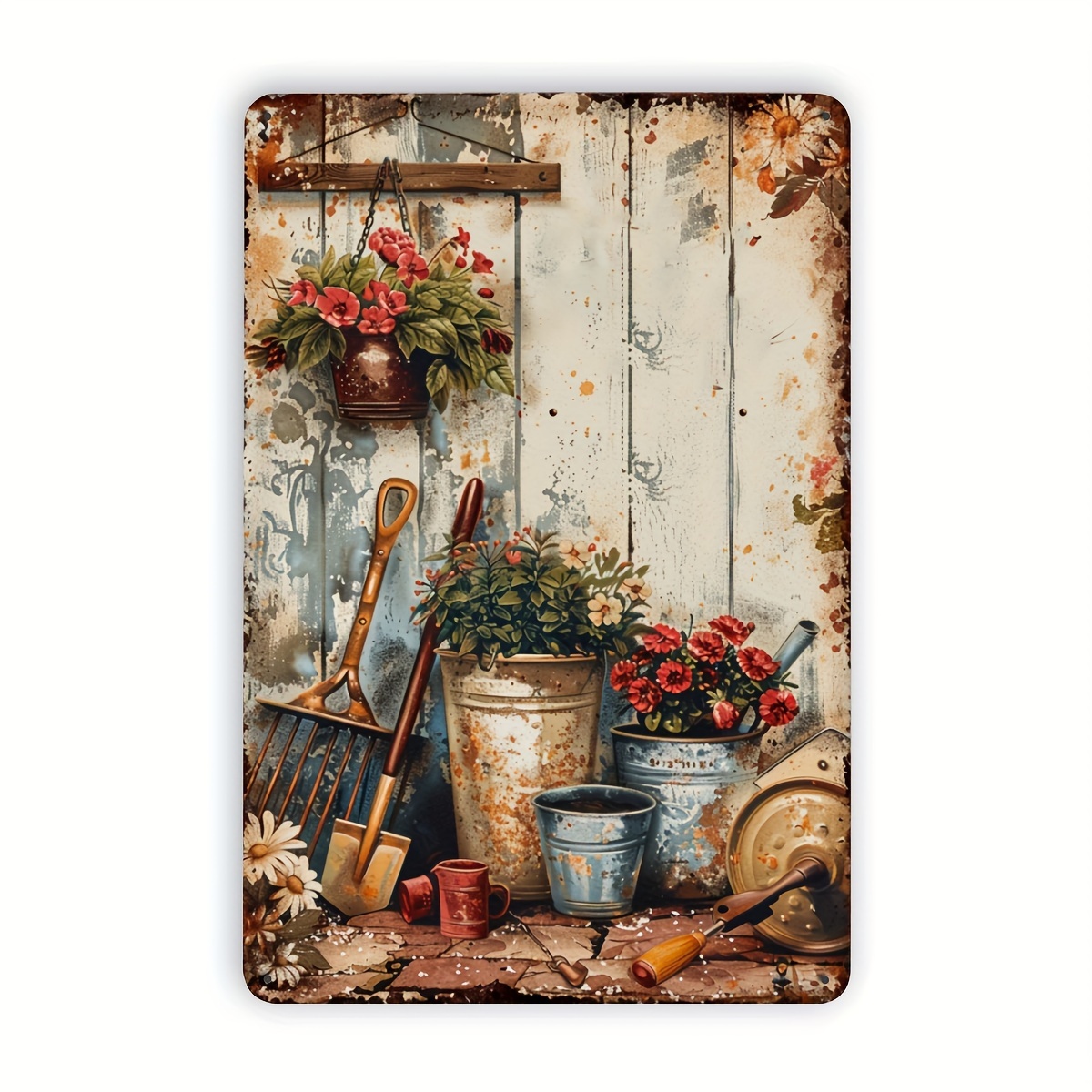Humor Gardening Tools Vintage  - Gardening Tools Vintage recensie en prijs