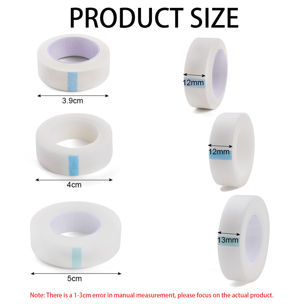 1/3/5 Rolls Eyelashes Extensio - Grafting Tape recensie en prijs
